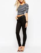 Oasis Skinny Black Jeans - Black
