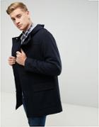 Esprit Wool Duffle Coat - Navy