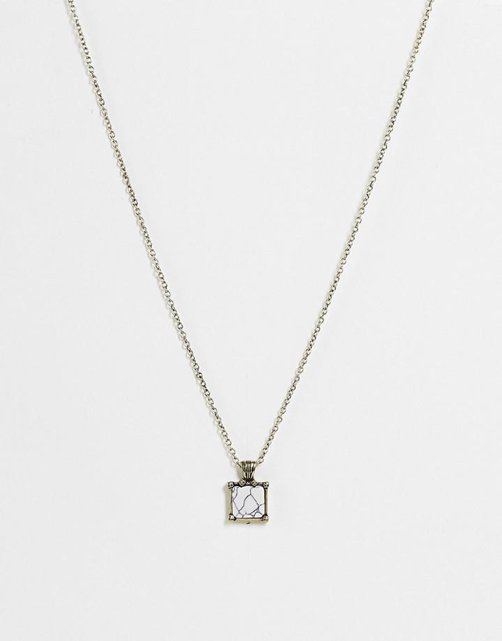 Icon Brand Cross Necklace In Gold