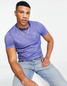 French Connection Feeder Stripe T-shirt In Bright Blue