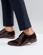 Kg By Kurt Geiger High Shine Toe Cap Shoes - Red