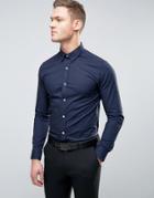 Selected Homme Superskinny Smart Shirt - Navy