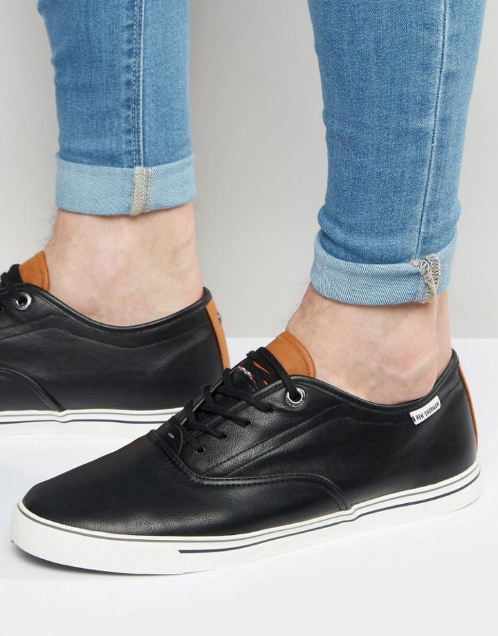 Ben Sherman Teni Oxford Black - Black