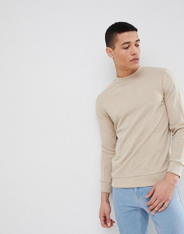 Jack & Jones Premium Sweatshirt-beige