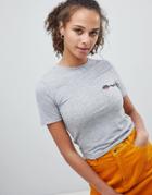 New Look Eyes Placement Tee - Gray