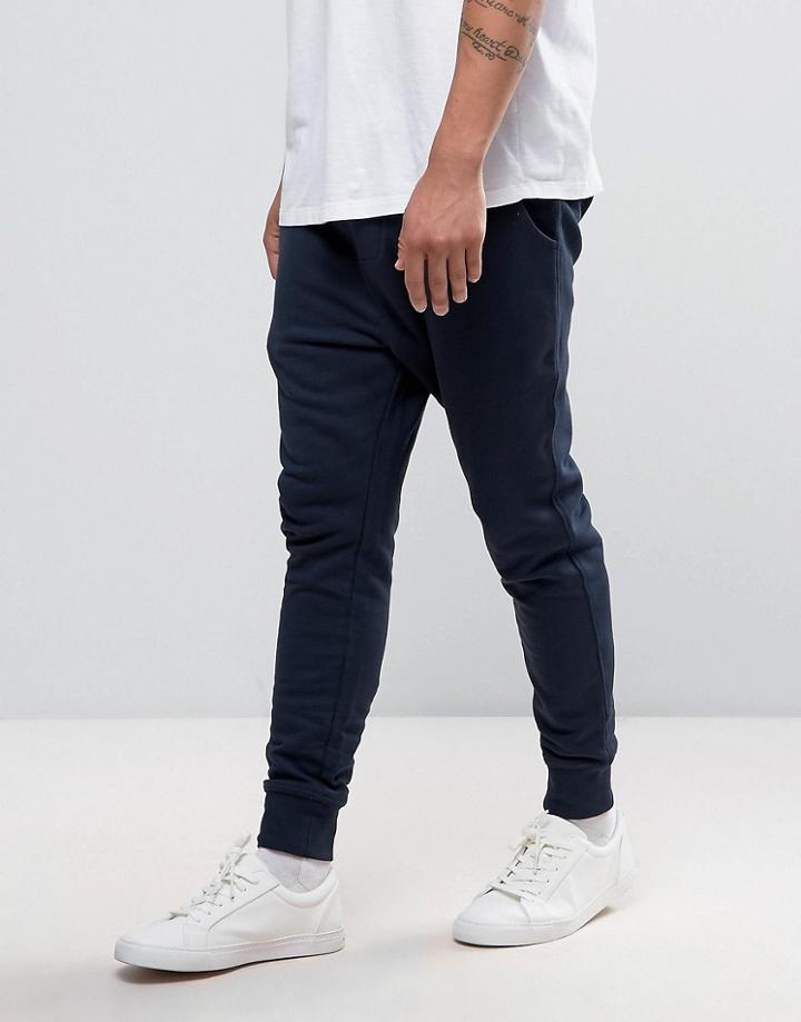 Jack & Jones Originals Skinny Fit Jersey Joggers - Black