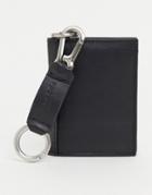 Urbancode Leather Wallet With Detachable Key Ring-black