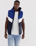 Jack & Jones Hooded Vest - Blue