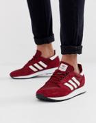 Adidas Originals Forest Grove Sneakers In Burgundy - Red