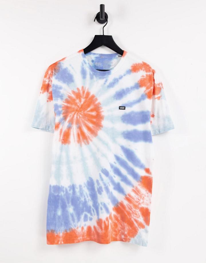 Vans Off The Wall Sunburst Tie Dye T-shirt In Multi