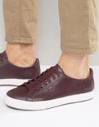 Kickers Tovni Lacer Leather Sneakers - Red