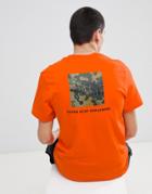 The North Face Red Box T-shirt In Orange - Orange