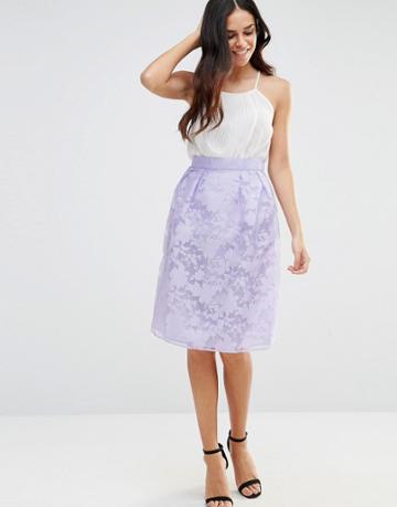 Lashes Of London Poppy Prom Skirt - Purple