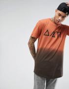 Antioch Dip Dye Symbol T-shirt - Brown
