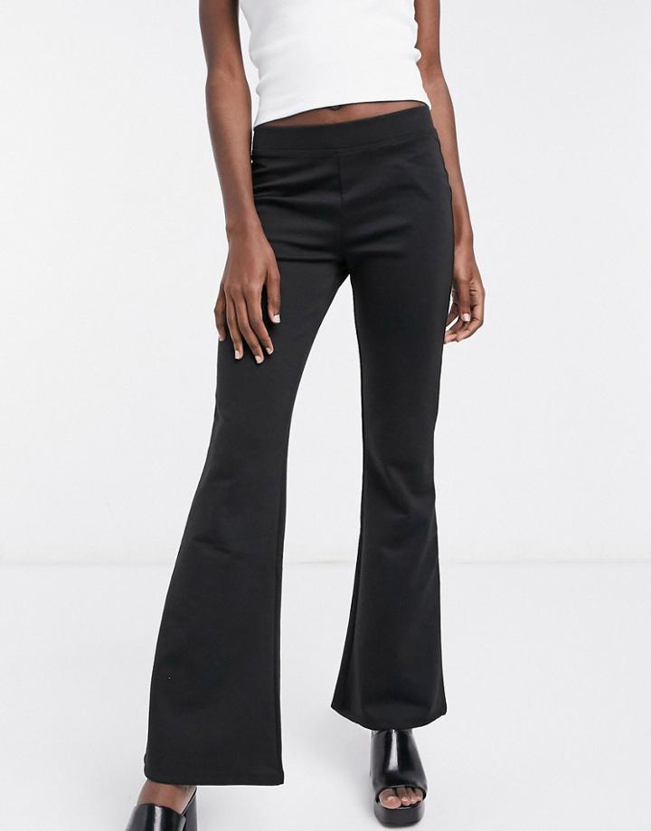 Only Flared Pants In Black