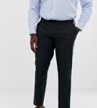 Asos Design Plus Slim Suit Pants In Black - Black