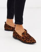 Raid Ashley Loafers In Leopard-multi