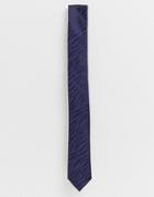 Devils Advocate Dark Tonal Zebra Tie-navy