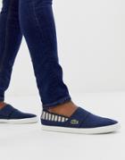 Lacoste Marice Plimsoll In Navy