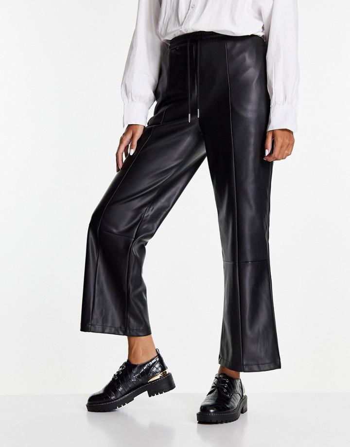 New Look Chunky Patent Loafer In Black