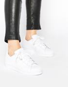 Adidas Originals Superstar Foundation White Sneakers - White