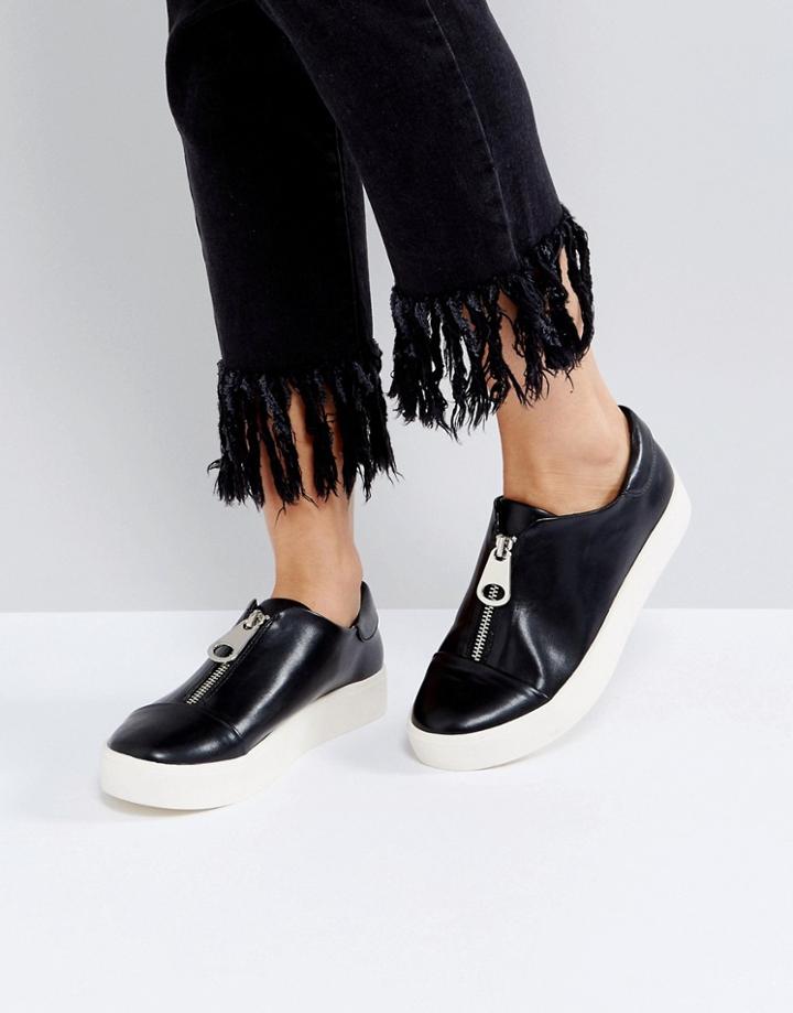 Asos Diversity Zip Sneakers - Beige