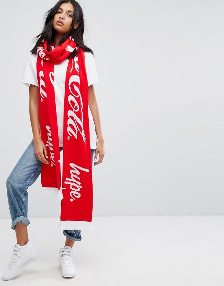 Hype X Coca Cola Scarf - Red