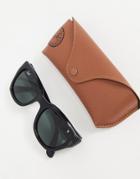 Ray-ban 0rb4178 Oversized Sunglasses In Black