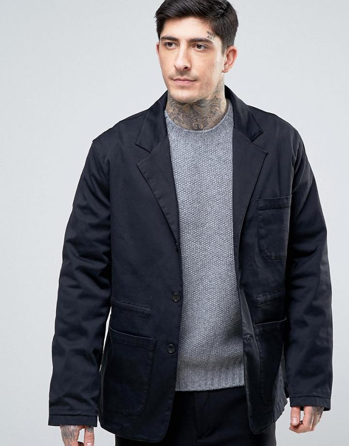 Ymc Drawstring Jacket - Black