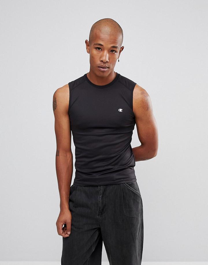 Champion Logo Tank - Black