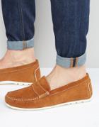 Kg By Kurt Geiger Loafers In Tan Suede - Tan