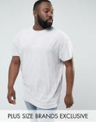 Puma Plus Towelling T-shirt In Gray Exclusive To Asos 57533305 - Gray
