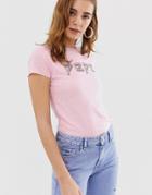 Pepe Jeans Madi Logo T-shirt - Pink