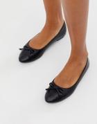 Truffle Collection Easy Ballet Flats - Black