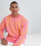 Puma Crew Neck Sweater - Pink