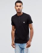 Le Breve Grandad T-shirt - Black