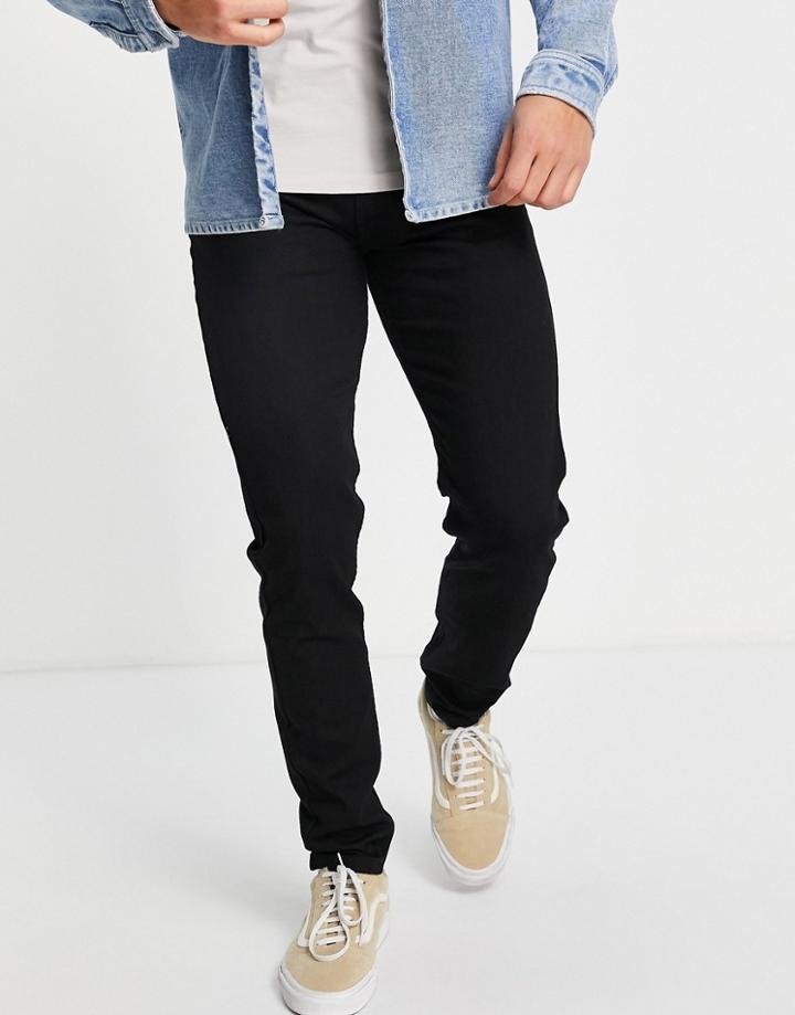 Levi's 512 Slim Taper Lo Ball Jeans In Black