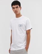 Vans T-shirt With Back Print Logo In White