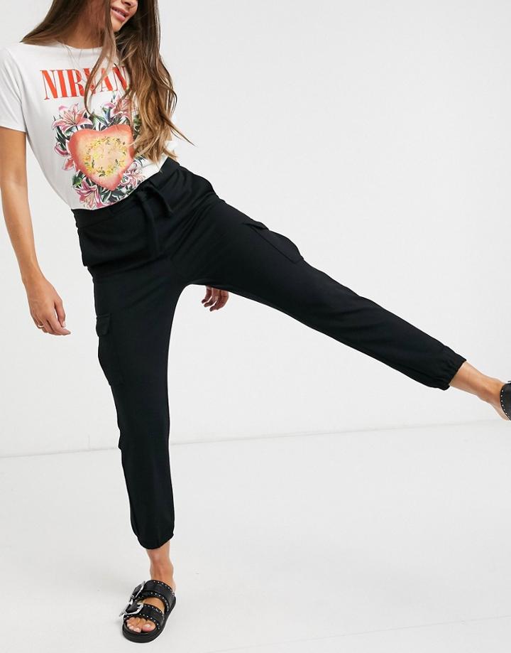 Only Cargo Pants In Black