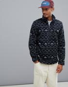 The North Face Novelty Gordon Lyons 1/4 Zip Fleece In Black - Black