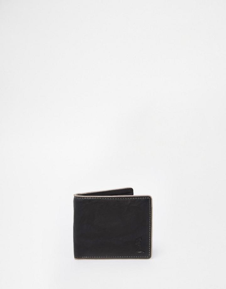 Religion Leather Wallet - Black
