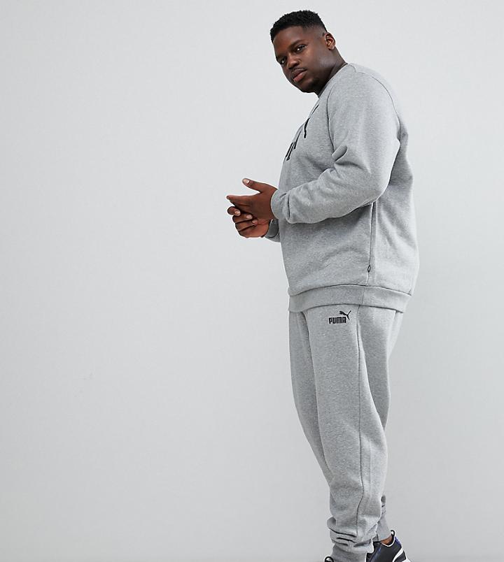 Puma Essential Skinny Sweatpants In Gray 85175303 - Gray