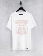 Vintage Supply Nacho Macho T-shirt In White