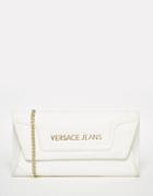 Versace Jeans White Envelope Crossbody Bag - White