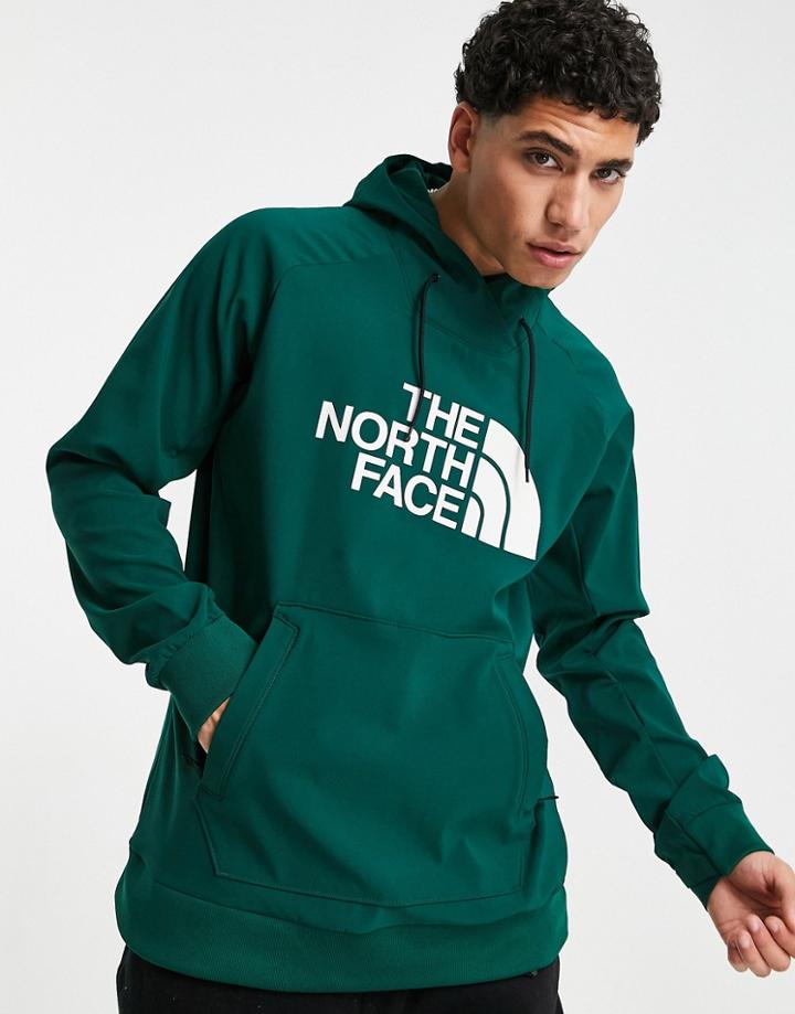 The North Face Teckno Logo Hoodie In Green