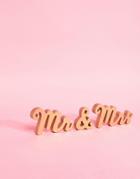 Sass & Belle Mr & Mrs Wedding Decoration - Multi
