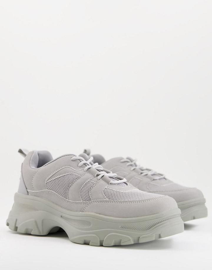 Public Desire Man Brody Sneakers In Gray