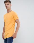 Produkt Basic Longline T-shirt - Yellow
