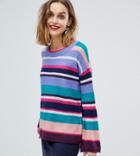 Esprit Oversized Multi Stripe Sweater