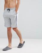 Tommy Hilfiger Lounge Shorts Side Logo Tape In Gray Heather - Gray